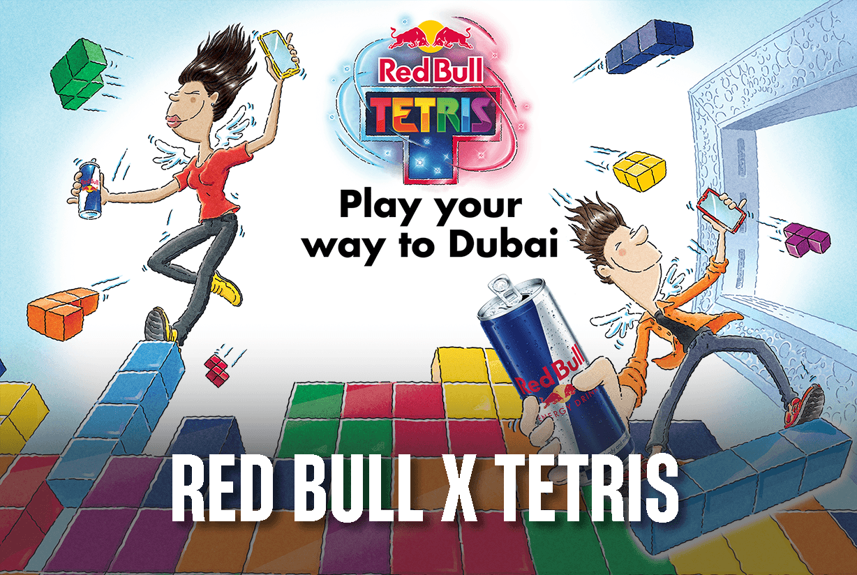 Red Bull Tetris