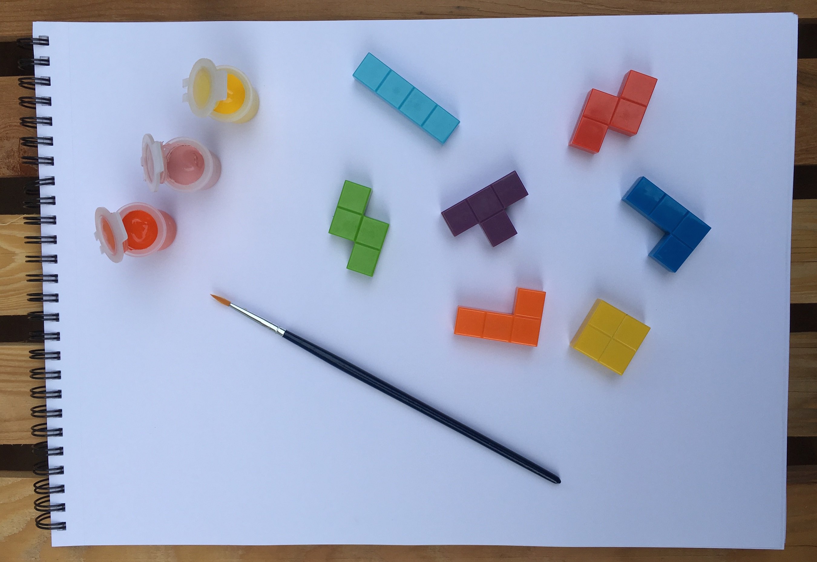Let's Get Crafty – Create a Beautiful Tetris Painting