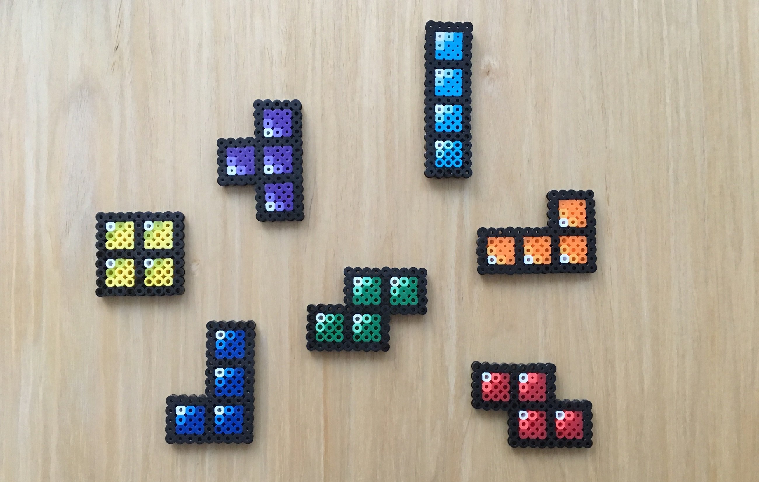 How to Make Custom Tetris Perler Art