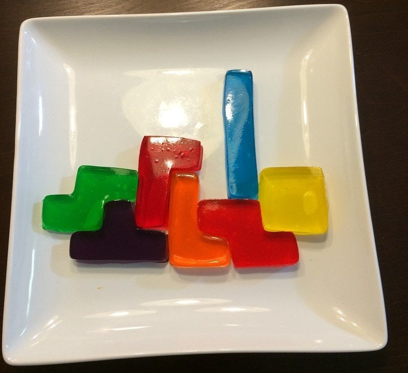 Let's Get Crafty: How to Make Tetris Jell-O Treats