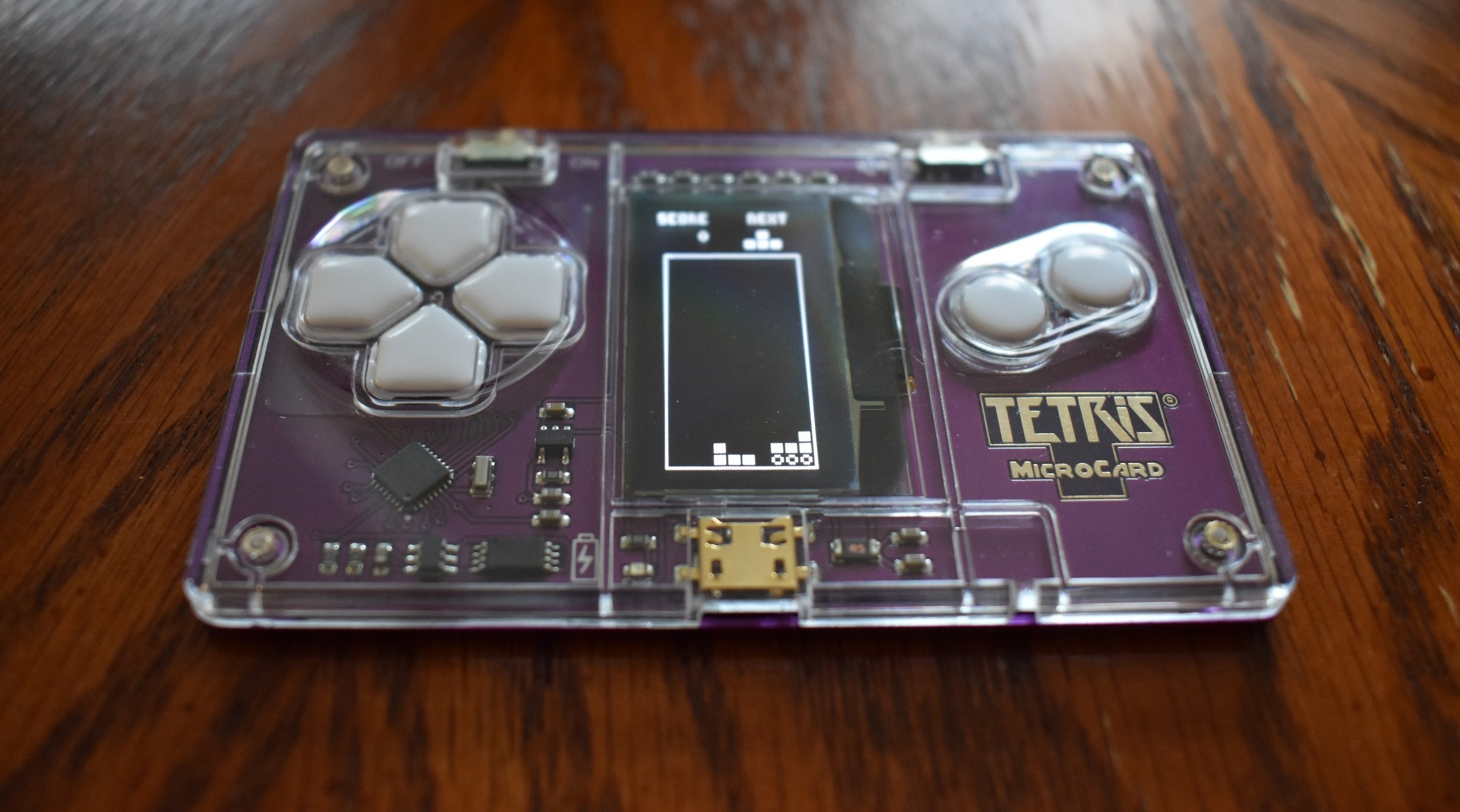 The Tetris MicroCard is a Modern Tech Marvel