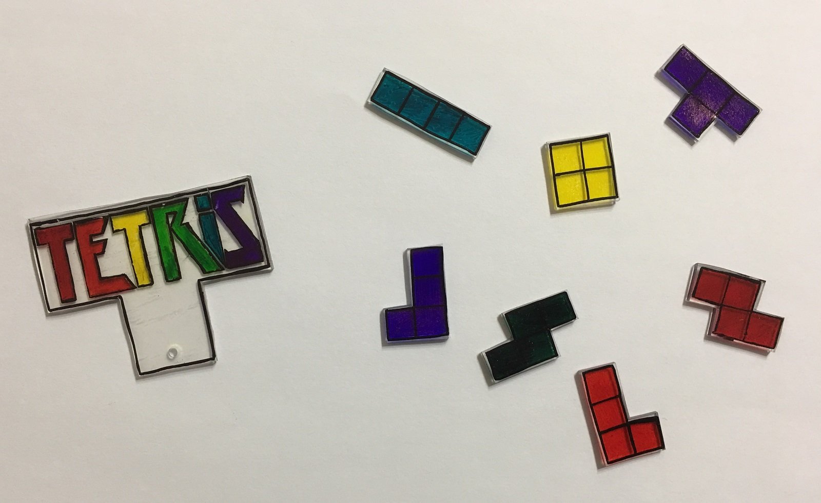 How to Make Custom Tetris Keychains