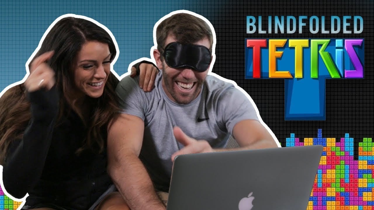 Watch as One Couple Takes on Tetris Blindfolded