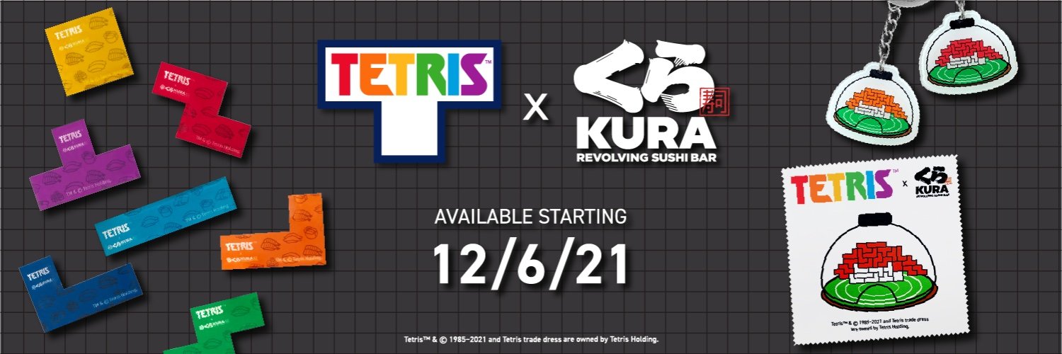 Kura Sushi USA and The Tetris Company Launch Bikkura Pon Prize Collaboration