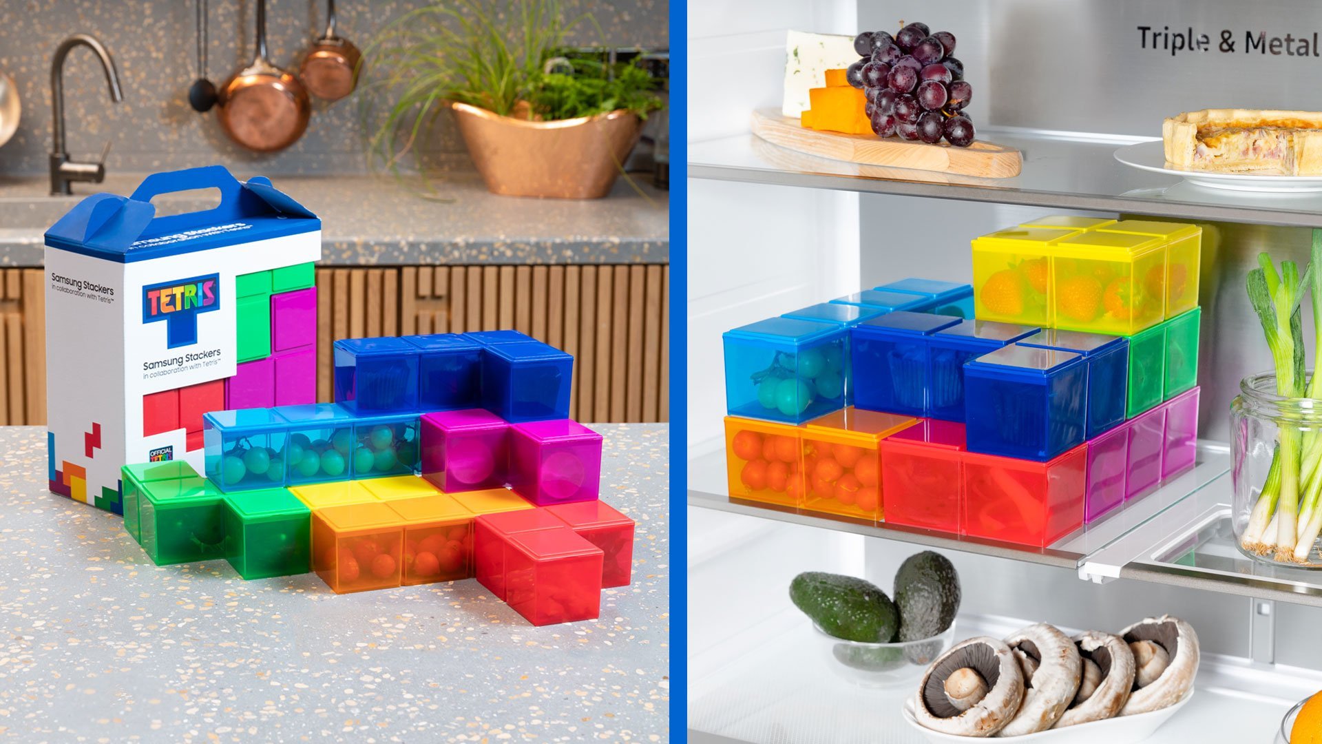 Stock your fridge with nostalgia: Samsung partners with Tetris to create 'Samsung Stackers'