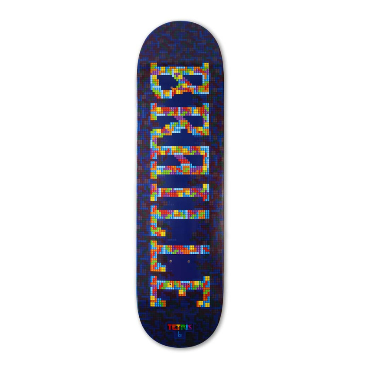 Tetris x BRAILLE Skateboard Deck | Tetris